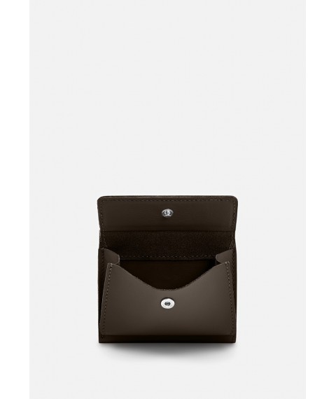 Trinity leather wallet chocolate crust
