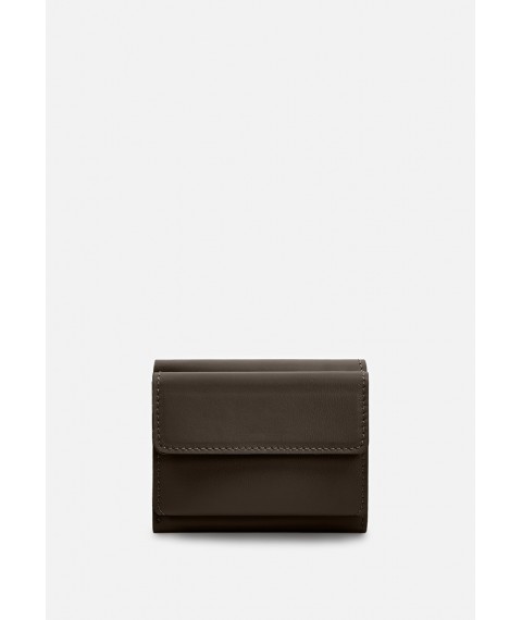 Trinity leather wallet chocolate crust