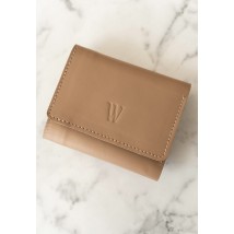 Trinity leather wallet caramel crust