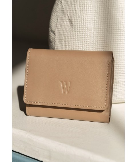 Trinity leather wallet caramel crust