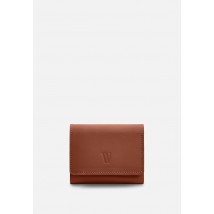 Шкіряний гаманець Trinity темно-коричневий краст