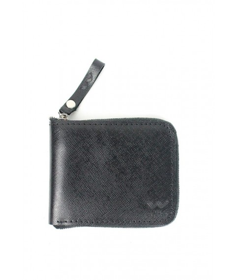 Шкіряне портмоне Keeper mini чорний