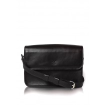 Leather mini bag Moment black