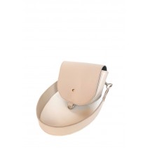 Women's leather bag Ruby S beige