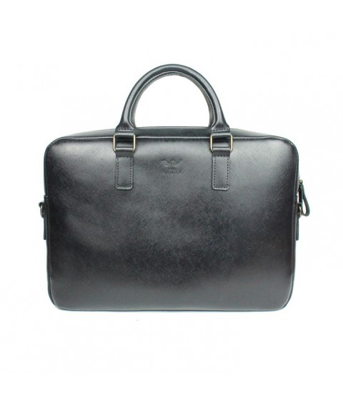 Leather business bag Briefcase 2.0 black saffiano