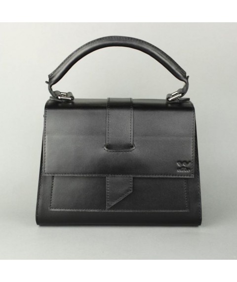 Women's leather bag Ester black