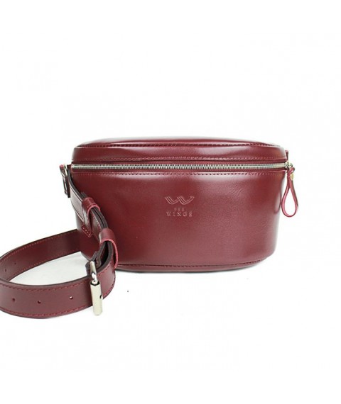 Explorer S belt bag burgundy