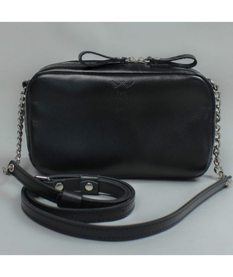 Faith leather bag black