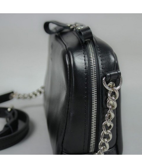 Faith leather bag black