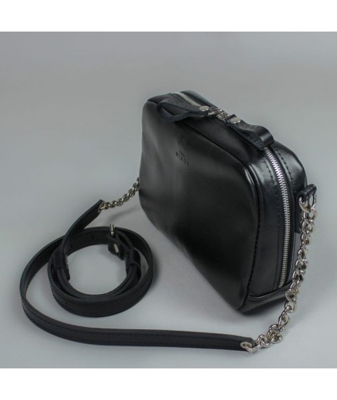 Faith leather bag black