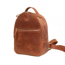 Шкіряний рюкзак Groove S світло-коричневий вінтажний