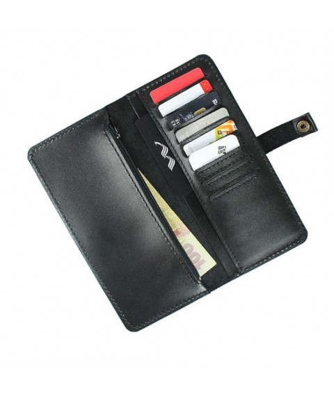 Шкіряне портмоне Medium Purse чорний