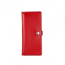 Leather wallet Medium Purse red