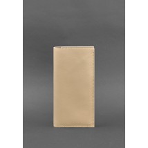 Leather travel case 3.1 light beige