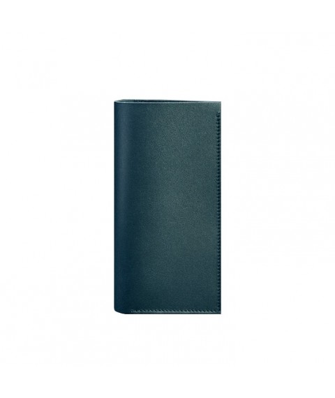 Leather travel case 3.1 green Crust
