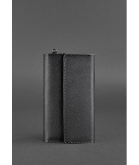 Leather clutch organizer (Travel case) 5.1 black