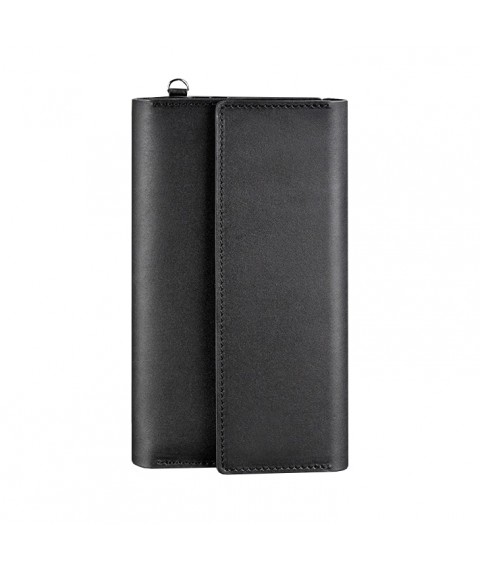 Leather clutch organizer (Travel case) 5.1 black