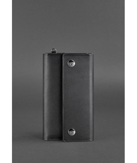 Leather clutch organizer (Travel case) 5.0 black