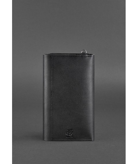 Leather clutch organizer (Travel case) 5.1 black