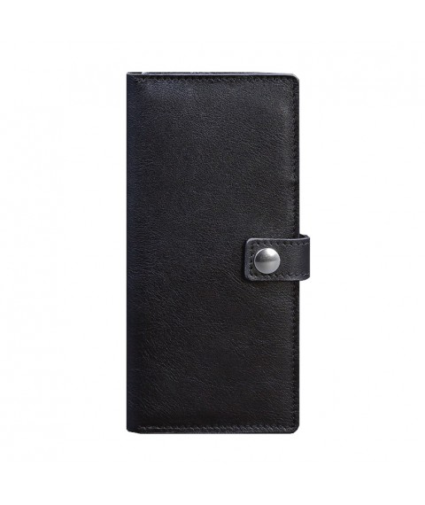 Leather Travel Case (document organizer) 6.0 Dark blue