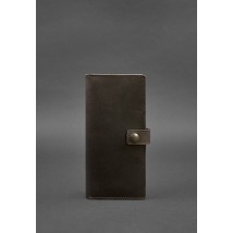 Leather Travel Case (document organizer) 6.0 dark brown