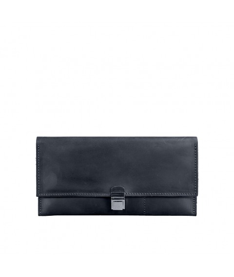 Leather travel case Journey 2.0 blue