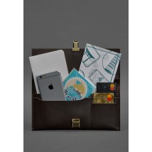 Leather travel case Journey 2.0 Dark brown