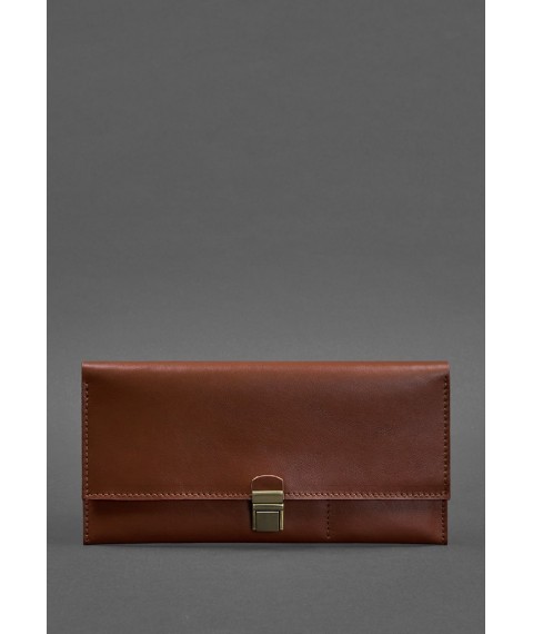 Leather travel case Journey 2.0 light brown