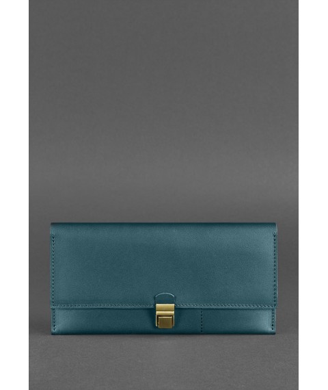 Leather travel case Journey 2.0 green