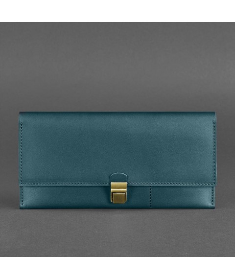 Leather travel case Journey 2.0 green