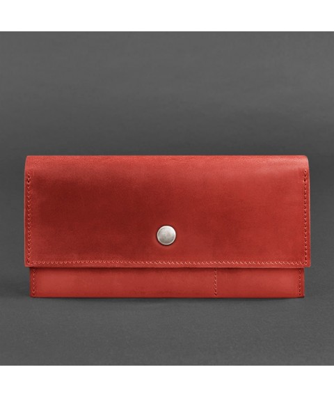 Leather women's travel case Journey 2.1 Coral