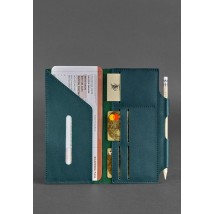 Leather travel case 3.0 green