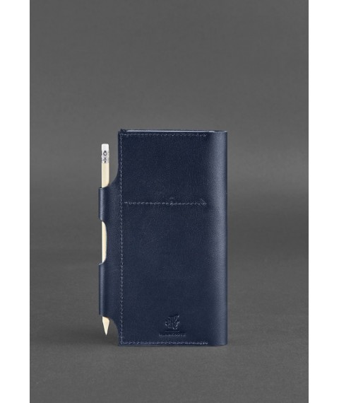 Leather travel case 3.0 Dark blue