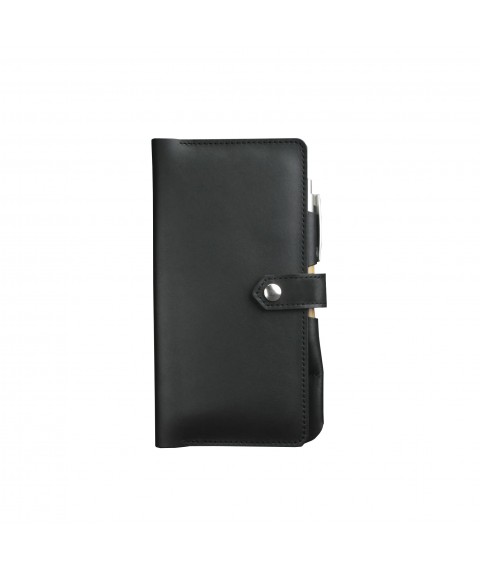 Leather travel case 4.0 black