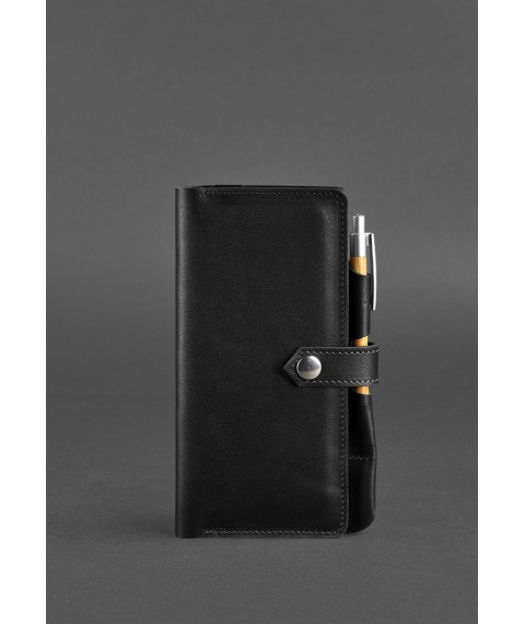 Leather travel case 4.0 black