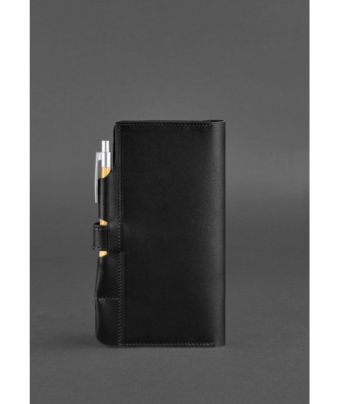 Leather travel case 4.0 black