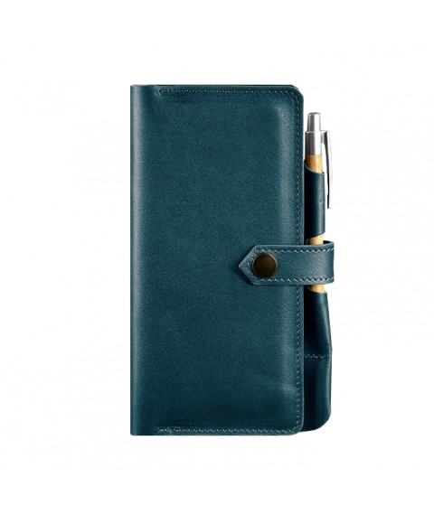 Leather travel case 4.0 Green