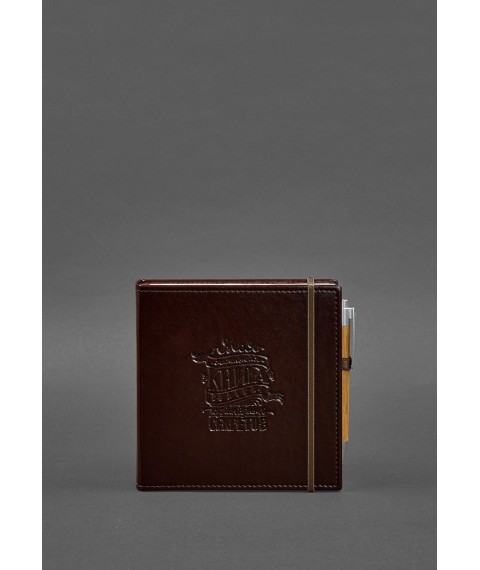 Кук-бук для запису рецептів Книга кулінарних секретів в коричневій обкладинці