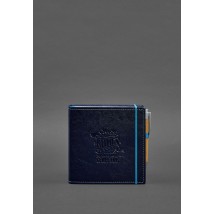 Кук-бук для запису рецептів Книга кулінарних секретів в синій обкладинці