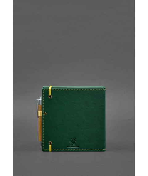 Cookbook for recording recipes Book of culinary secrets in a green cover