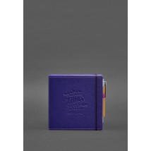 Кук-бук для запису рецептів Книга кулінарних секретів в фіолетовій обкладинці