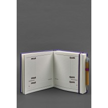 Кук-бук для запису рецептів Книга кулінарних секретів в фіолетовій обкладинці