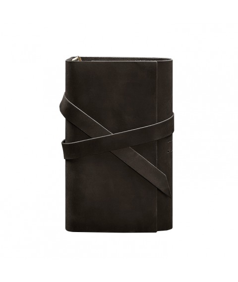 Leather notebook (Soft-book) 1.0 dark brown