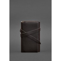 Leather notebook (Soft-book) 1.0 dark brown Crust