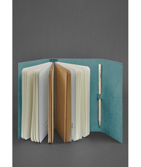 Leather notebook (Soft-book) 1.0 Green Crust