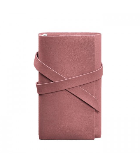 Women's leather notebook (Soft-book) 1.0 Pink