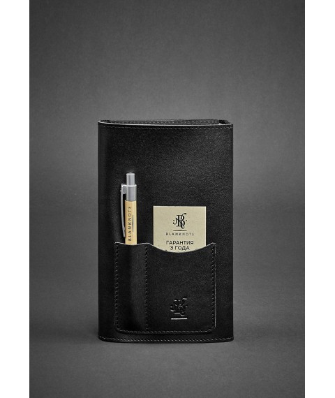 Leather notepad (Soft-book) 2.0 black