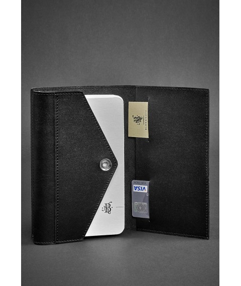 Leather notepad (Soft-book) 2.0 black