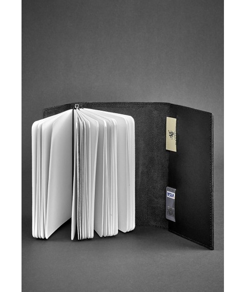 Leather notepad (Soft-book) 2.0 black