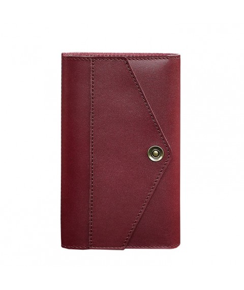 Leather notebook (Soft-book) 2.0 burgundy